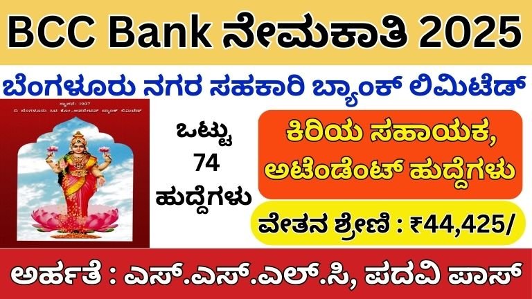 BCC Bank Recruitment